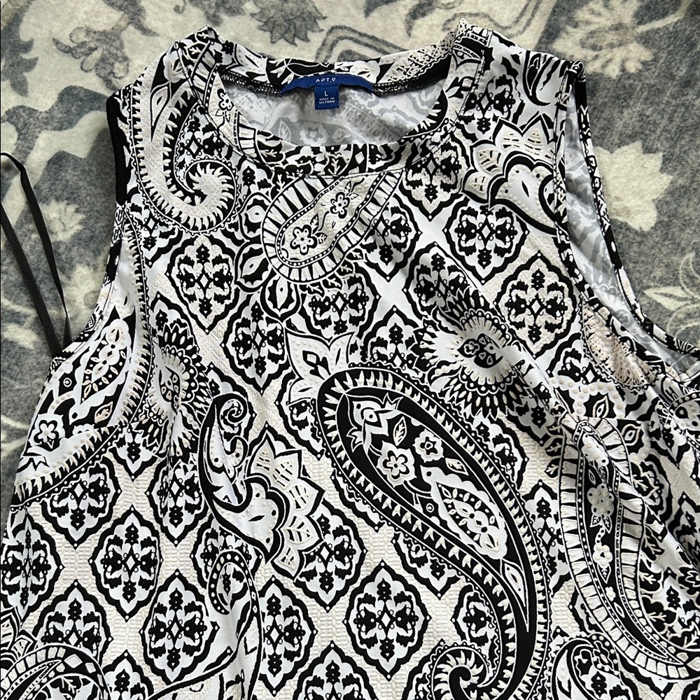 Rafaella Monochrome Paisley apt 9 dress